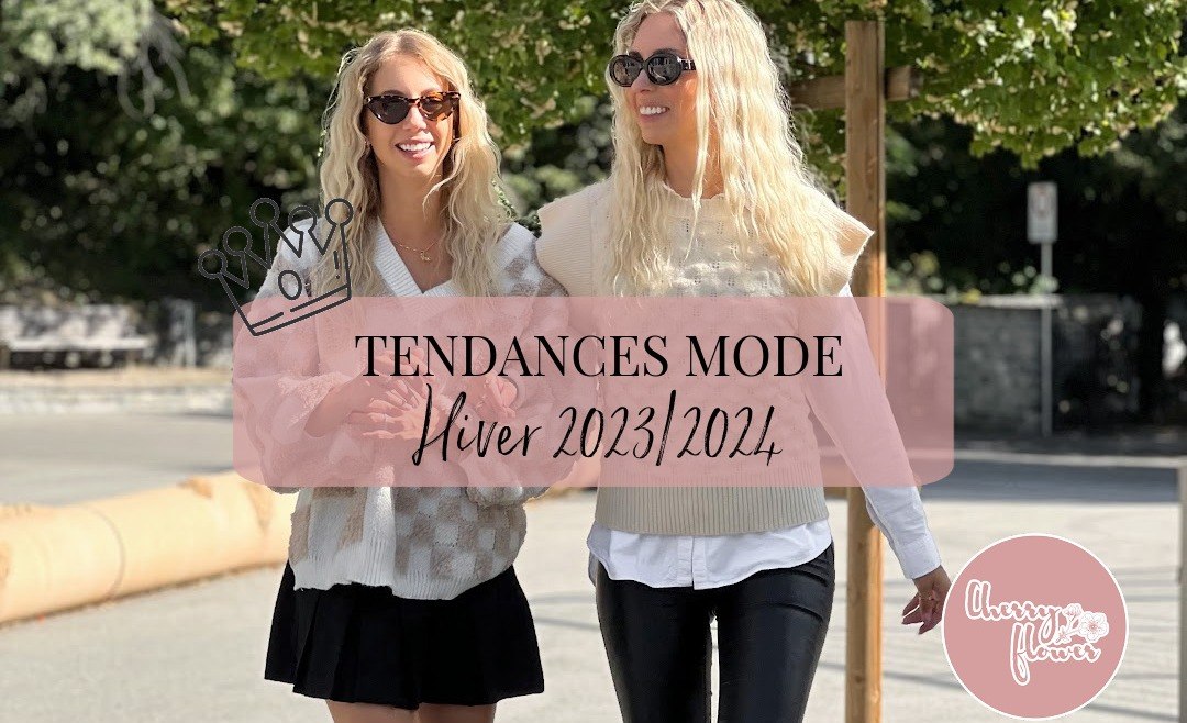 Tendances mode hiver 2023/2024