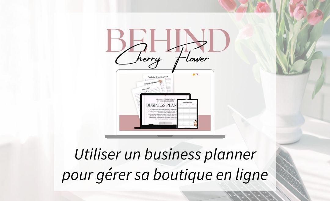 Utiliser un Business planner pour gérer sa boutique en ligne