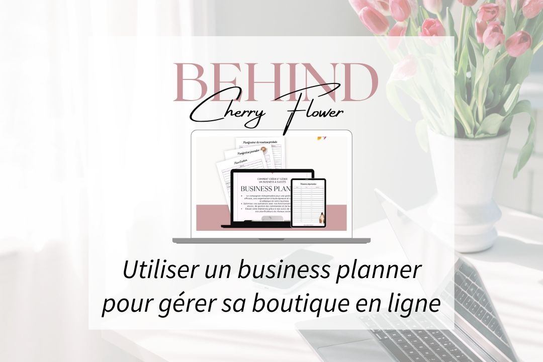 Utiliser un Business planner pour gérer sa boutique en ligne