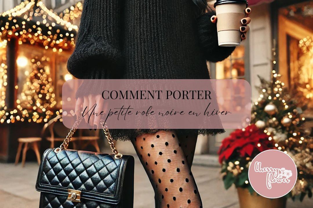 Comment porter une petite robe noire en hiver