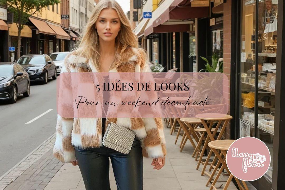 Look casual chic femme : idées de tenues pour un weekend décontracté