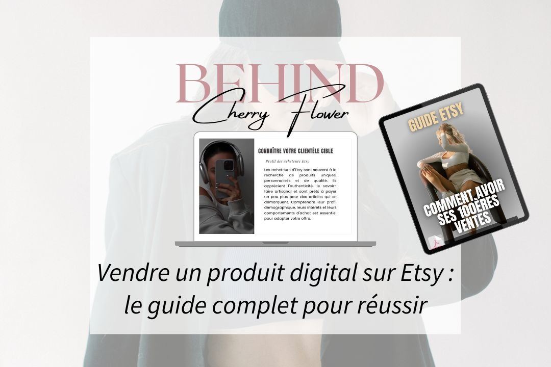 Vendre un produit digital sur Etsy : le guide complet pour réussir