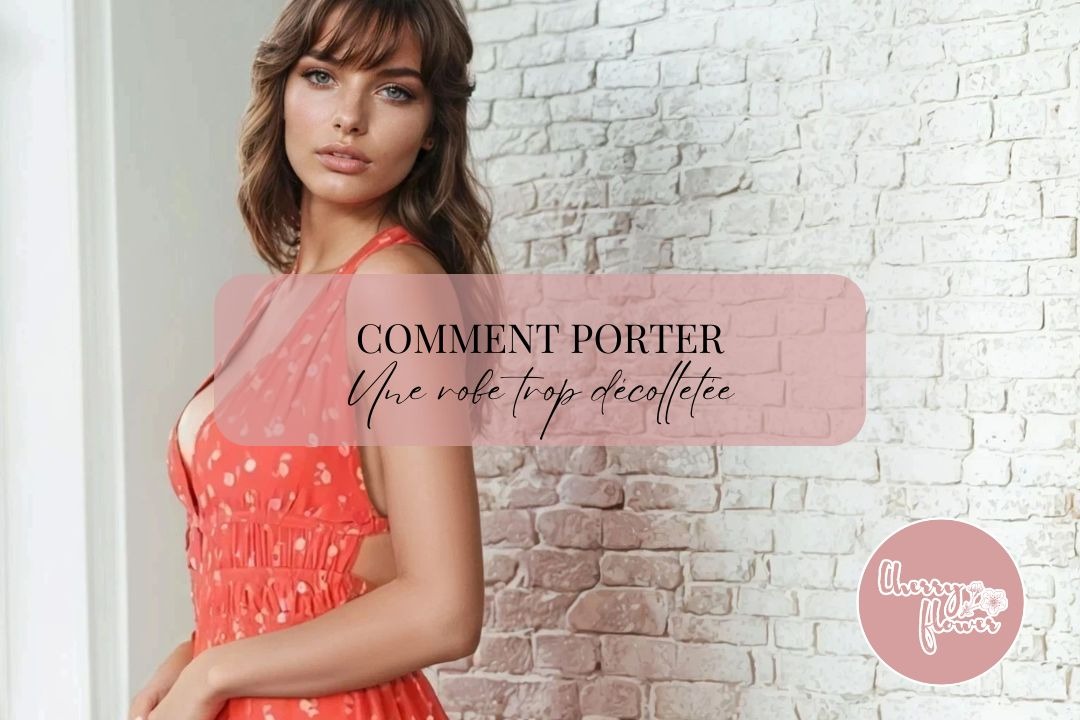 Comment porter une robe trop décolletée ?